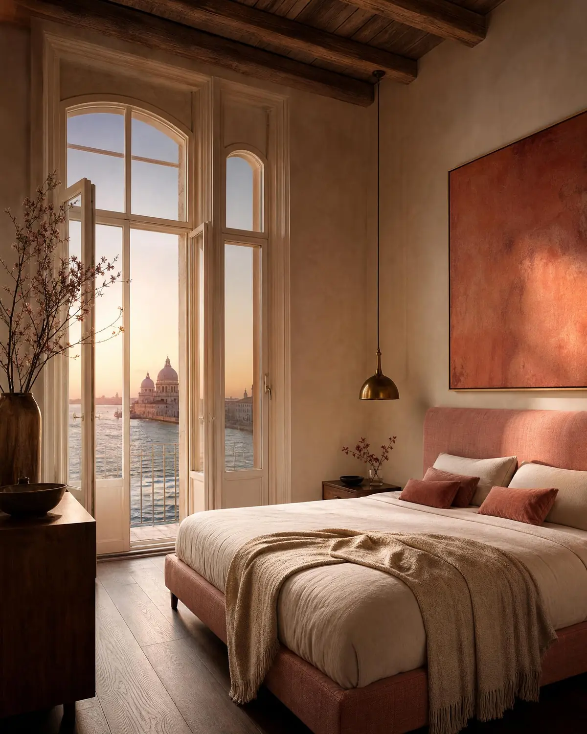 Albe & Tramonti — Progetto d'arredo per un appartamento attraversato dalla luce, dall'alba al tramonto.